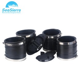 Seasierra MerCruiser Exhaust Y-pipe Kit 1982-96, 807166A3 Hose Bellows 32-14358T 32-44348T