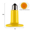 JZNCHP-Reptile Heat lamp Non-Light Ceramic Heat Lamp for Reptiles &