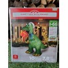 holiday time 10ft T-Rex Dinosaur Christmas Inflatable NEW Present Holiday