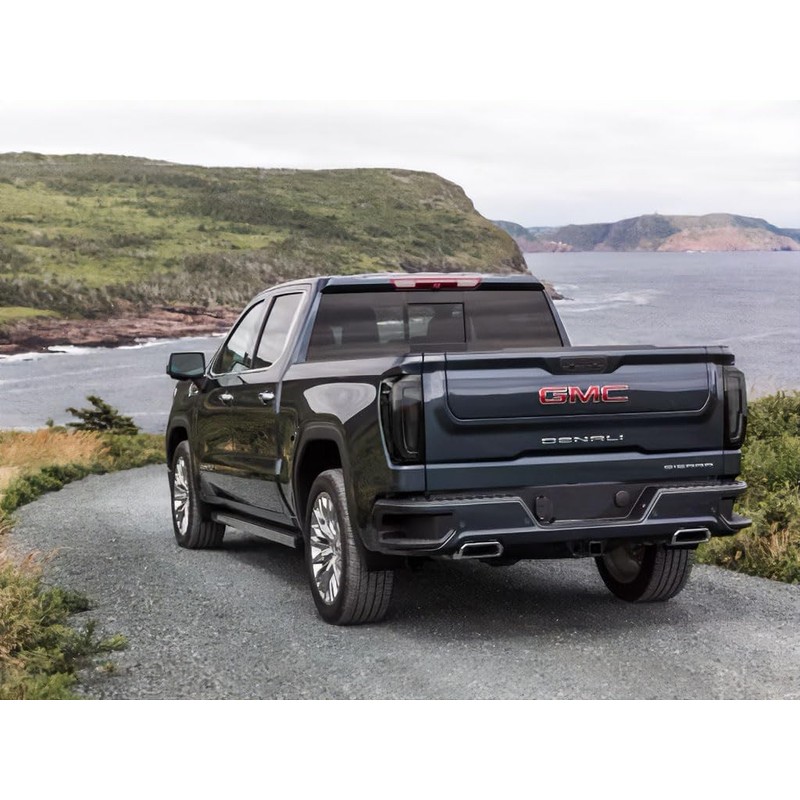 Rvinyl Tail Light Tint Covers Compatible with GMC Sierra 2019-2025