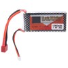 7.4V 1300mAh 30C Lipo Battery with T Plug Rechargeable Lithium