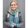Invero, Merino Scarf Jane 100% Wool, Tomorrow