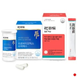 Rockfido [Half Club] Rockfido Probiotics Super Pass 60 tablets + iron liquid 30 sachets / [하프클럽]락피도 프로바이오틱스 슈퍼패스 60정+ 철분액상 30포