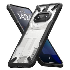 Ringke Fusion-X Compatible con Funda Nothing Phone (3a), Marco X-Design Resistente a Impactos, Carcasa Protectora de Uso Rudo - Black
