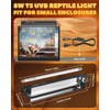 GlowUp 8W T5 10.0 UVB Reptile Light Combo Kit for