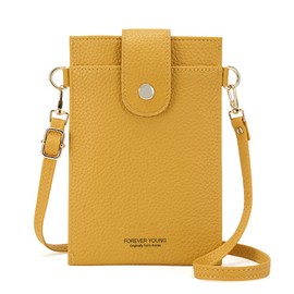 Smartphone Pouch Smartphone Shoulder Strap Smartphone Shoulder Strap Shoulder Bag Crossbody Mobile Pouch Pochette Handbag Popular, Cute, Lightweight (Yellow)