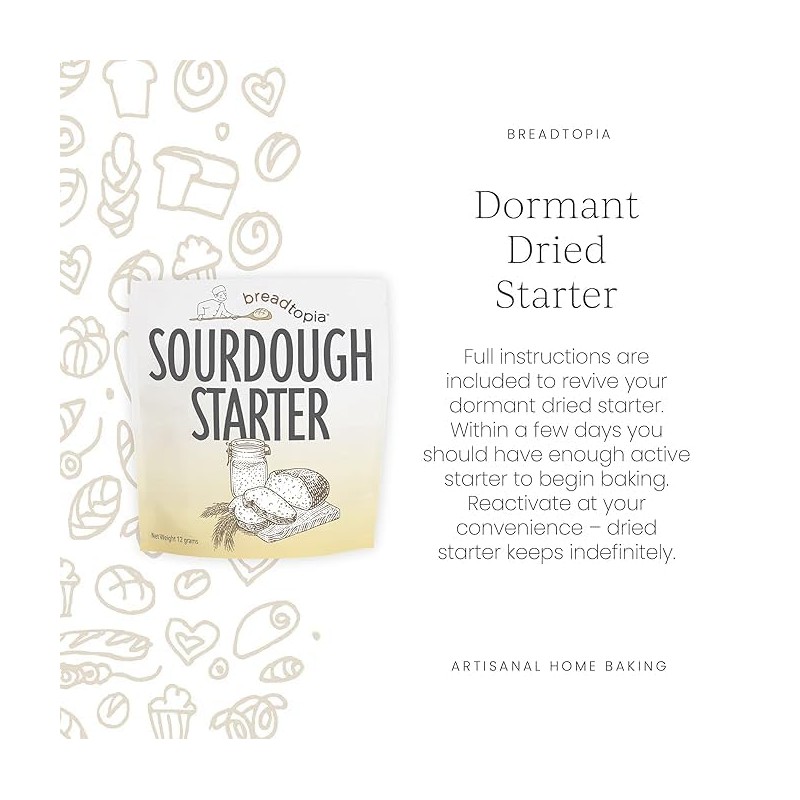 Breadtopia Sourdough Starter Kit | Get Started Making Delicious Homemade