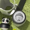 Straw Water Bottle Large Capacity Leakproof Cute Portable Dual Drink