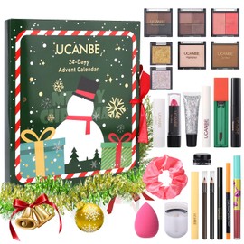UCANBE Makeup Advent Calendar 2024 for Women Teens Girls, 24 Piece Christmas Holiday Gift Sets, Beauty & Cosmetic Surprises Countdown
