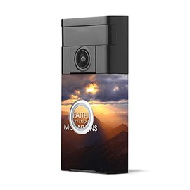 MightySkins Skin Compatible with Ring Video Doorbell - Move Mountains | Protective, Durable, and Unique Vinyl Decal wrap Cover | Easy to Apply, Remove, and Change Styles | Made in The USA
