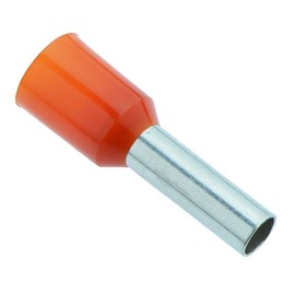 Red 1mm Insulated Bootlace Ferrule - Pack of 100