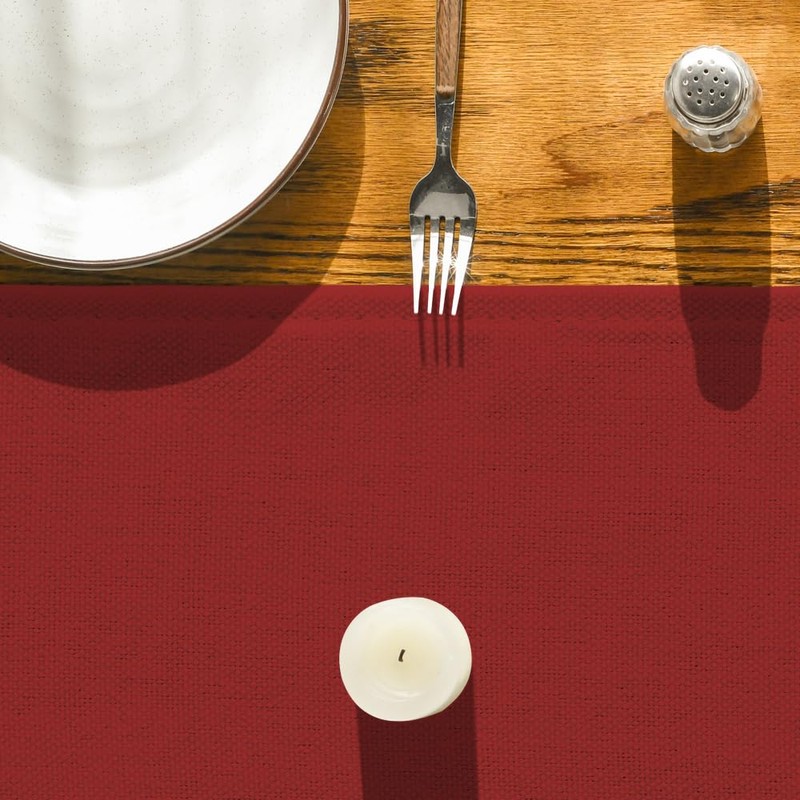 Artoid Mode Red Table Runner, Seasonal Christmas Washable Kitchen Dining