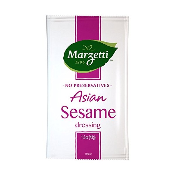 Marzetti Asian Sesame Salad Dressing, 1.5oz (pack of 60)