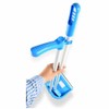VEPATIM Long Handle Dustpan and Broom 100cm