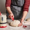 KneadAce Sourdough Starter Kit, 34oz Sourdough starter Jar, 2 x
