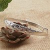 Wenbin Sterling Silver Star Bangle Bracelet