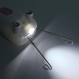 Electric Facial Hair Remover, USB Charging Epilator for Cotton Threads for Women, Hair Remover with Physical Threat for Use in the Facial Arm (Pink)