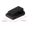Clips Autoadhesivos para Organización de Cables, 40 Piezas, Negro, Plástico,