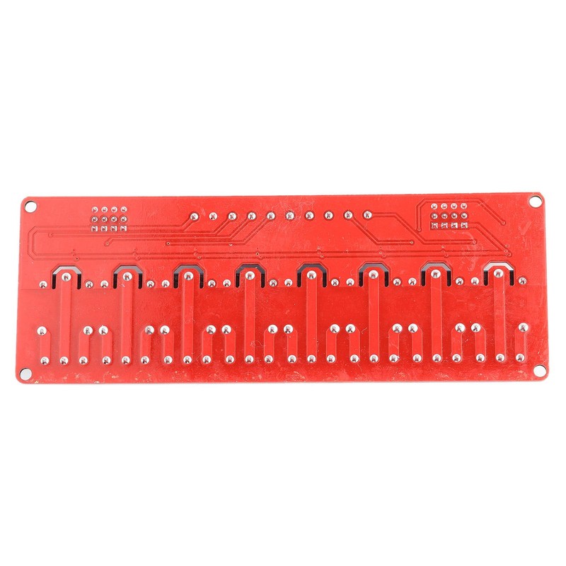 24 V 8-channel relay module, relay with optocoupler insulation, high