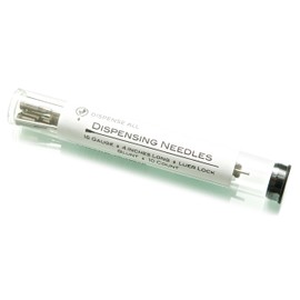 Dispense All - 10 Pack - Dispensing Needle 4" - Blunt Tip Luer Lock (16 Gauge, Gray)