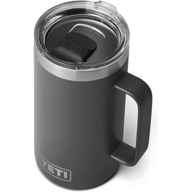YETI Rambler Jug, Stainless Steel, Charcoal, 24 oz (710 ml)