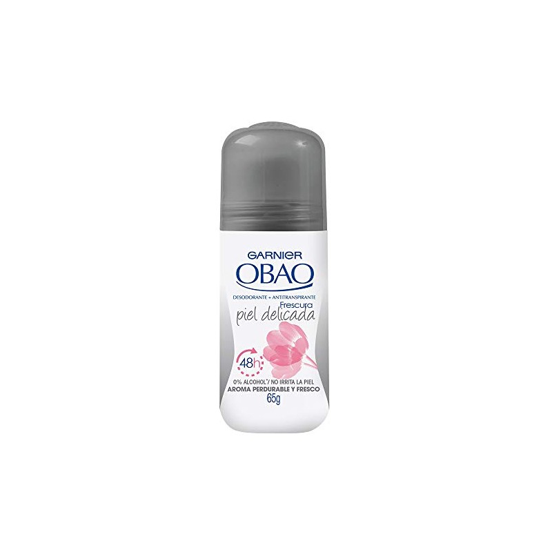 Garnier Obao Roll-On Regular Piel Delicada, 65 gr