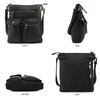JESSIE & JAMES Robin Multipocket Concealed Carry Crossbody Bag with