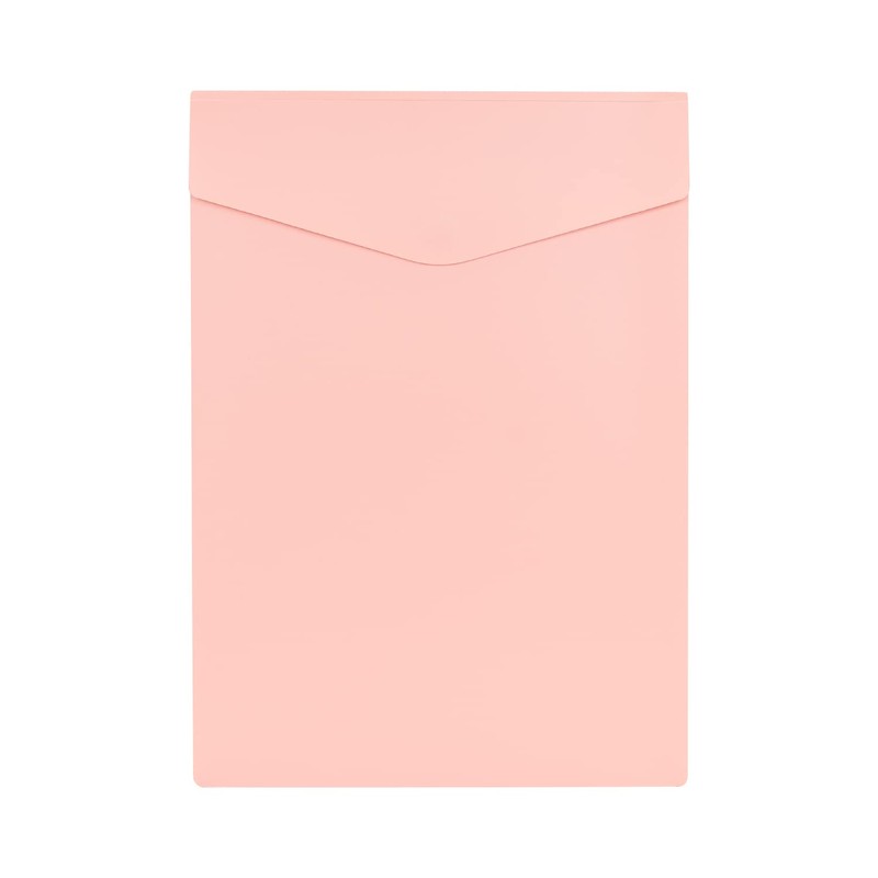 Sekisei SEL-2816-27 Separate Pocket Clipboard, A4, Pale Pink