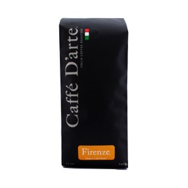 Caffe D'arte Firenze Whole Bean Espresso Coffee, 12 Ounces