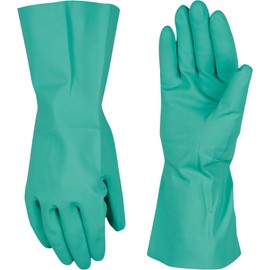 Wells Lamont Chemical Resistant Nitrile Gloves, Solvent and Pesticide Resistant, Reusable, Medium (178M)