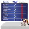 All-in-One Mattress Protector, Zippered Encasement, Water & Stain Resistant, Triple