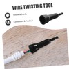 Operitacx Automatic Wire Twisting Tool with Nut Driver and Connector