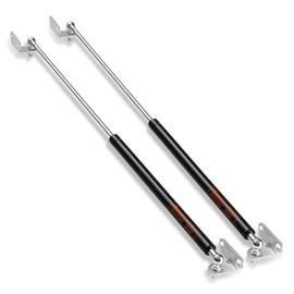 Dukuge - Puntales de gas para trabajo pesado de 28 pulgadas, 100 libras con soportes de montaje para cama de RV, kit de puntales de eleva...