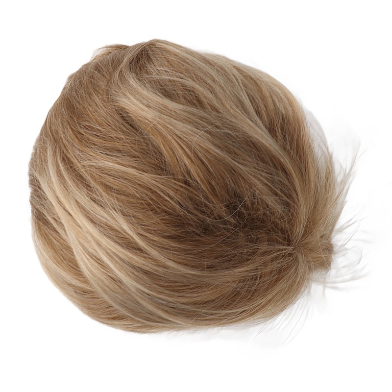 Hair Blonde Human Hair Wigs Pixie Cut Wigs Synthetic Golden