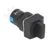 25Pcs Knob Selector Switch Self Locking 3 Speed with Light