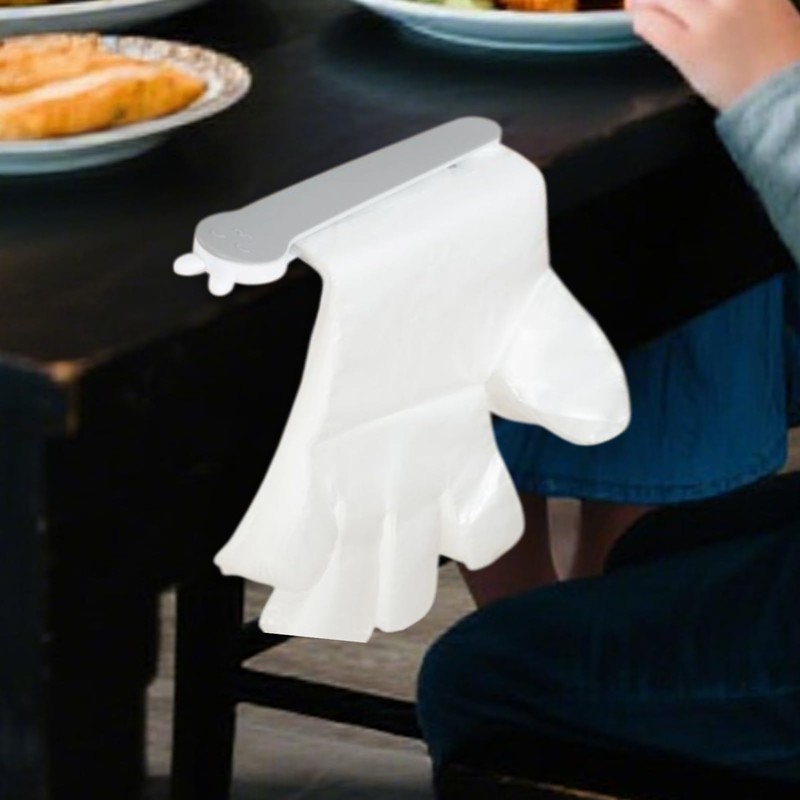 Glove Dispenser Wall Mount | Glove Holder Organizer,Clamp-On Kitchen Accessories