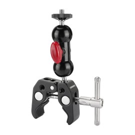 CAMVATE Crab Clamp with 360 Degree Rotating Mini Ball Head for Mini 7",8" Monitor - 1333