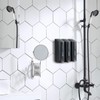 AUMIO Chamber Shower Soap Dispenser Trio Wall Mounted Shampoo and