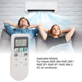 Air Conditioning Remote Control Universal AC Remote Control Replacement Suitable for Hitachi RAR 3N4 RAR 2SP1 RAR 2P1 RAR 5F1 RAR 3N4 2 Air Conditioner