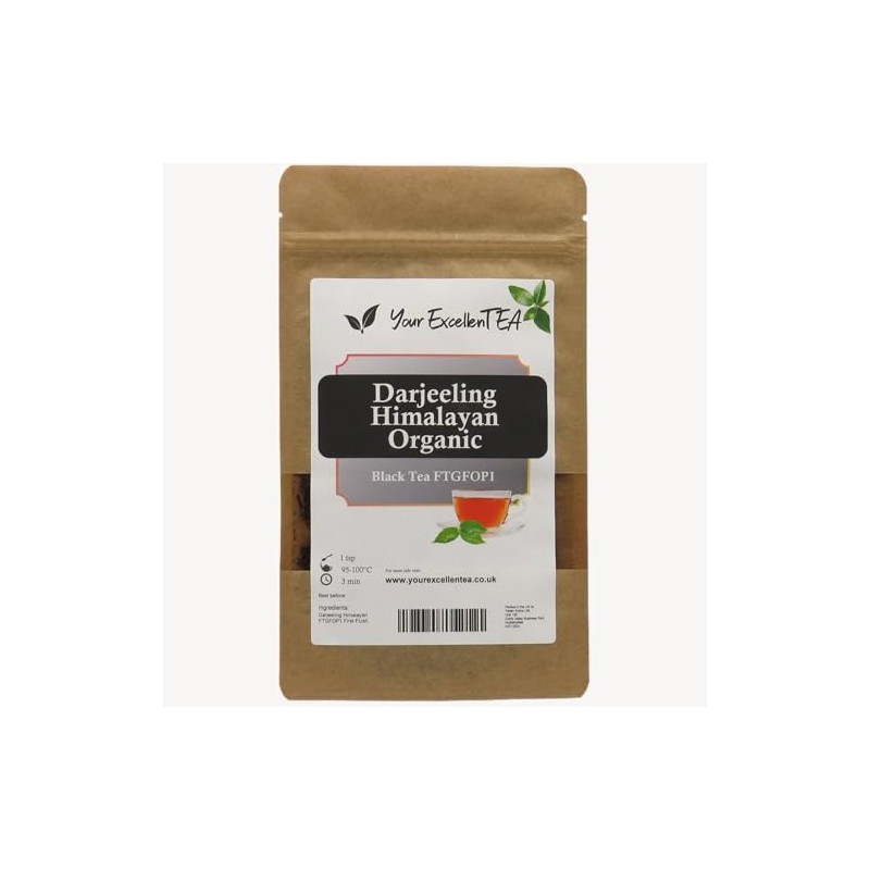 Your ExcellenTEA - Darjeeling Himalayan Organic Black Loose Leaf Tea