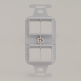 ICC Electrical Insert with 4 Ports for HD Style, White