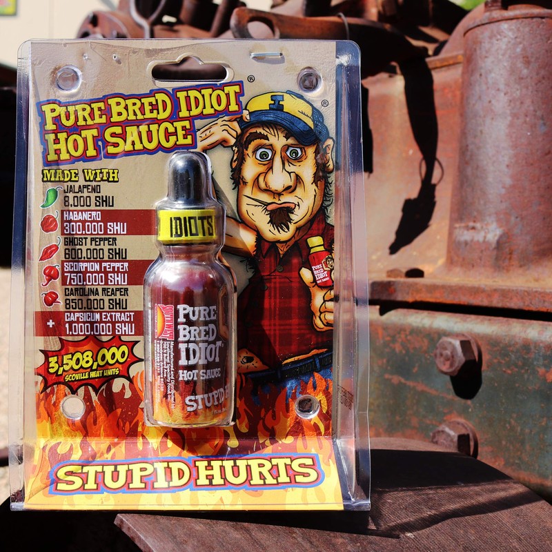 Premium Gourmet Idiot Hot Sauce - Ultimate Hottest Hot Sauce