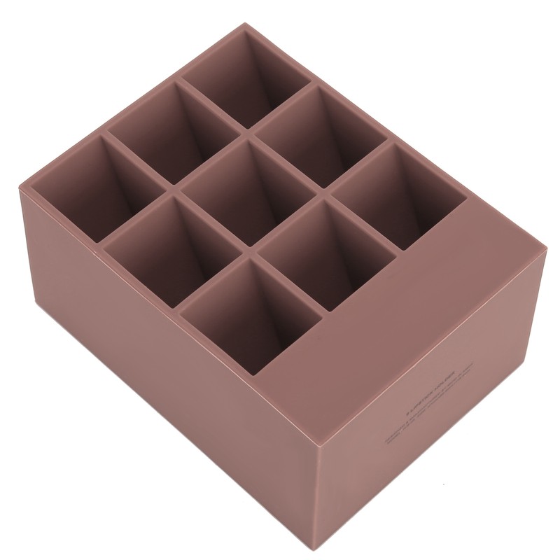 Lipstick Holder Cosmetic Makeup Desk Lipstick Display Stand Organizer Storage