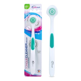 Wellsamed Tongue Brush Tongue Brush for Effective Fighting of Tongue Plaque and Halitosis
