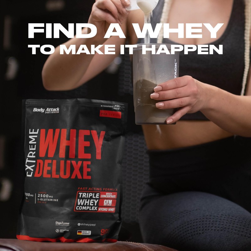 Body Attack Extreme Whey Deluxe 23639 900 g