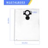 6Pcs W107418353 Vacuum Filter Bags VC4210L & VC4210M