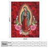 Virgin Mary Virgen de Guadalupe Blanket Super Soft Flannel Warm