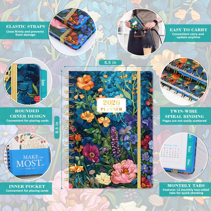 2026 Planner - JAN 2026 - DEC 2026, 2026 Planner