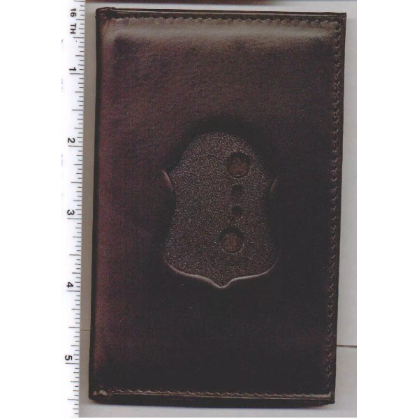 Federal Bureau of Investigation FBI Badge Cut-Out Dual ID Wallet