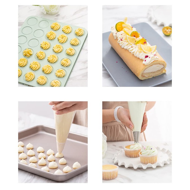 MXDHOKY Pack of 100 Disposable Piping Bags, Piping Bags for